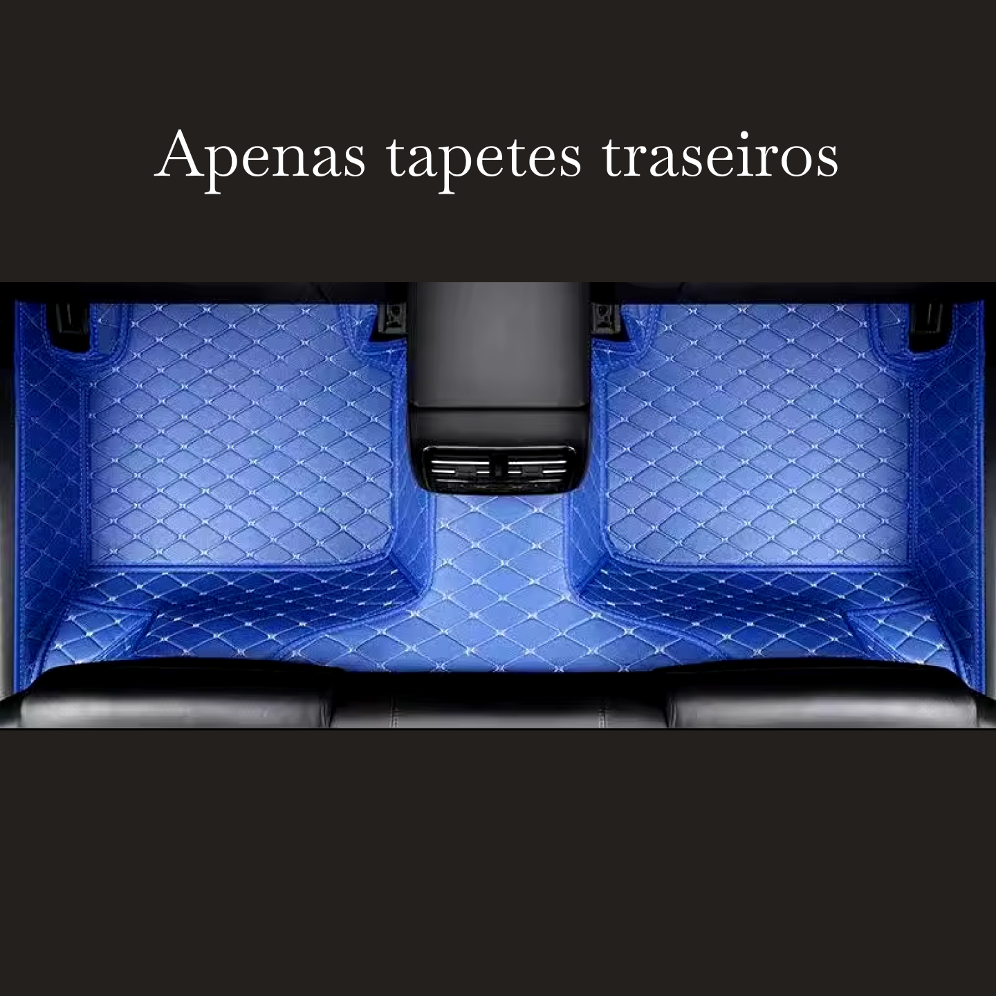 Kit de Tapetes Automotivos de Luxo e Conforto